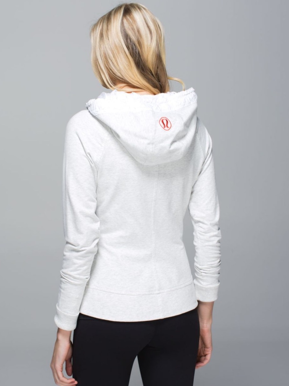 Lululemon Movement Jacket | Heathered White | Size 10